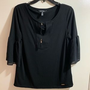 Nice casual Ellen Tracy black top